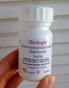 治孕吐的Diclegis